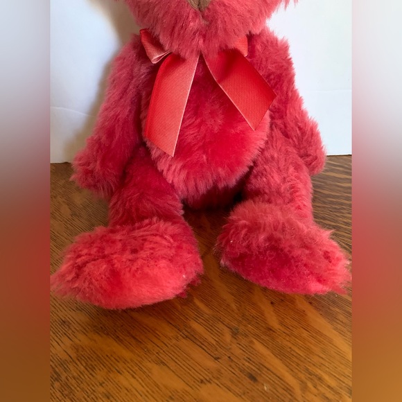 Russ Bears From The Past Teddy Bear plush JUBILEE 14” Beanbag Watermelon Pink - Picture 2 of 9